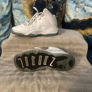 Kids White High-Top Sneakers